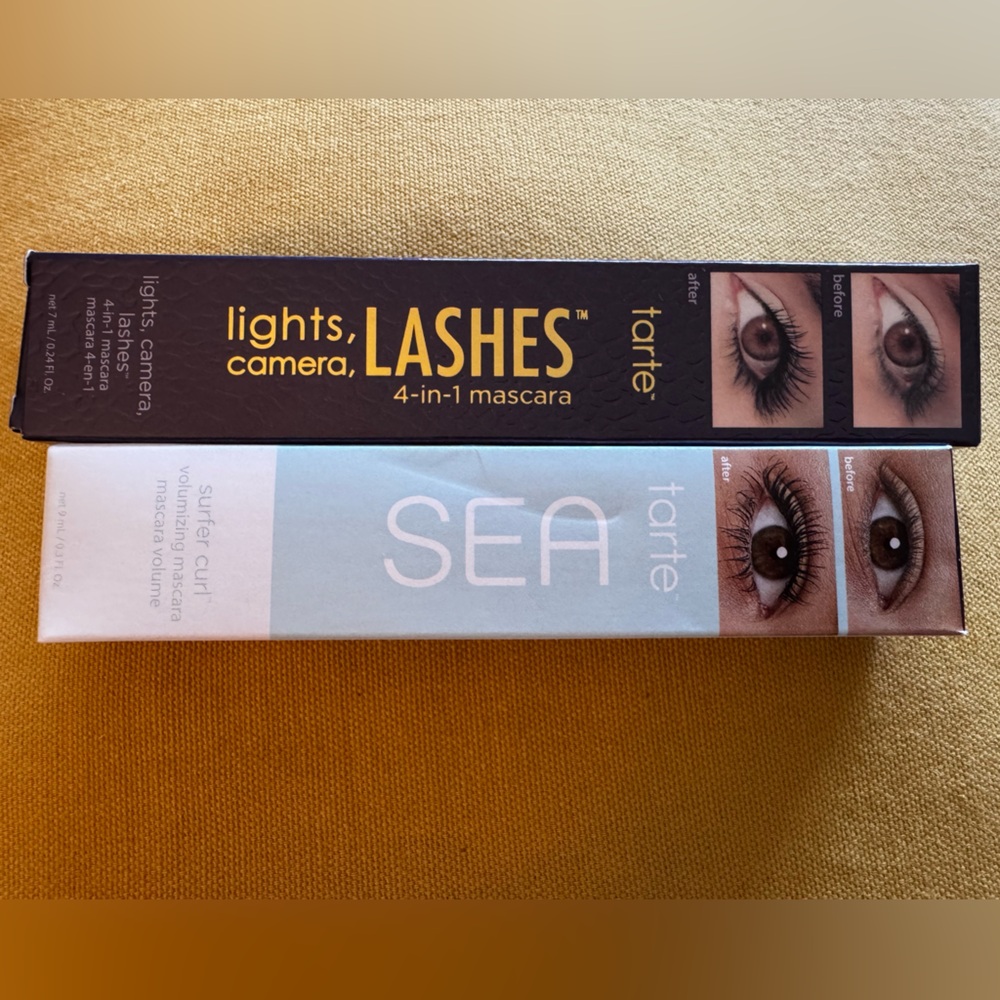 Tarte Lights, Camera, Lashes and SEA Surfer Curl Mascara Set